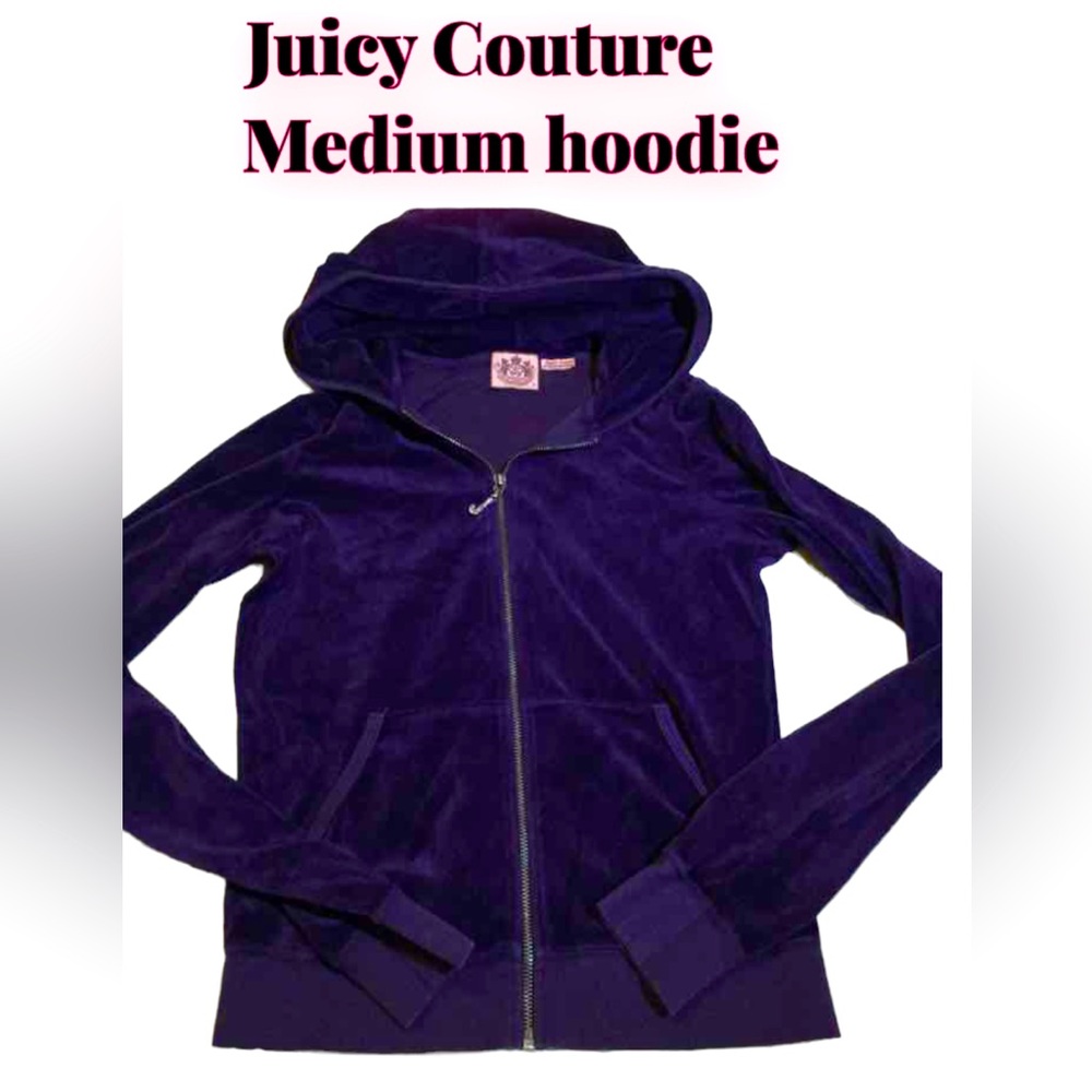 juicy Couture A medium purple hoodie